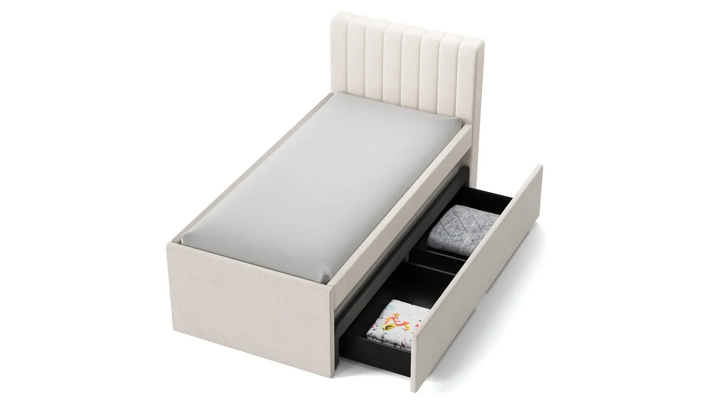 מיטת ילדים מרופדת עדן