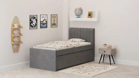 מיטת ילדים מרופדת עדן