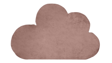 שטיח פרוותי דגם ענן | ורוד