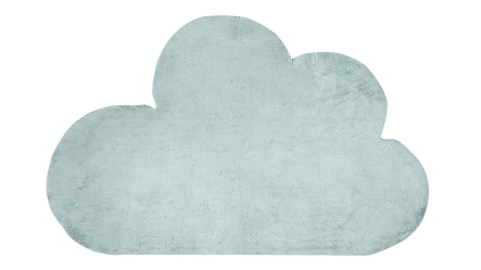 שטיח פרוותי דגם ענן | תכלת