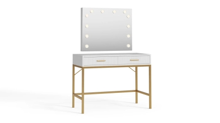 שידת איפור Glam ומראה