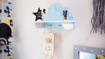 מדף רוני תכלת