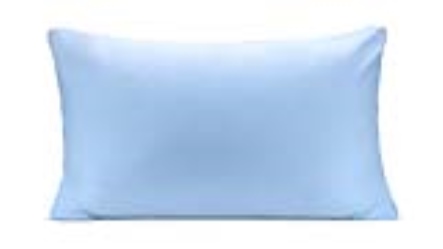 זוג ציפיות ג'רסי לכריות צבע תכלת