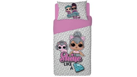 סט מצעים לילדים למיטת יחיד LOL יהלום