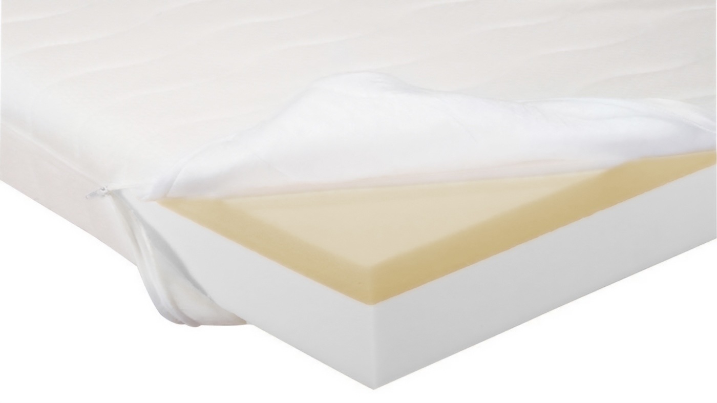 מזרן ויסקו יובל 190*80*12 כיסוי קווילט לבן