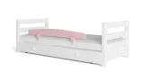 מיטת ילדים מיקה עם מיטת חבר רוחב 80 ס"מ | ללא מעקה אחורי