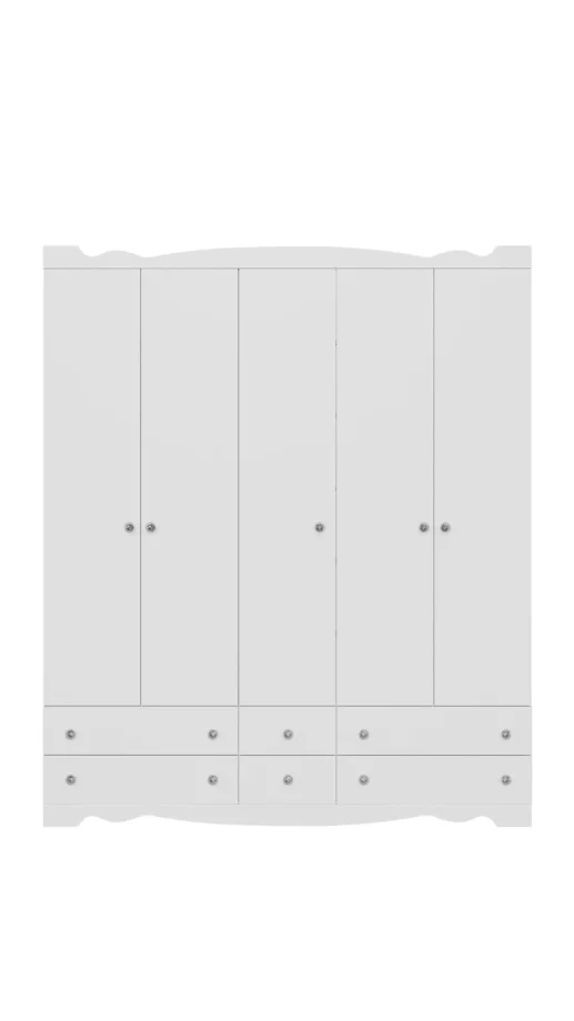 ארון ילדים נועם 5 דלתות