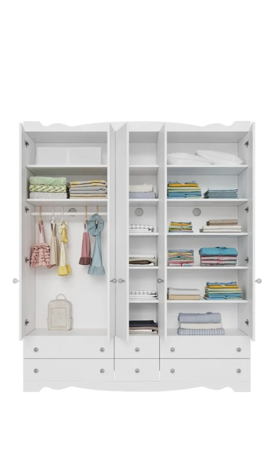 ארון ילדים נועם 5 דלתות