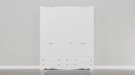 ארון ילדים נועם 5 דלתות