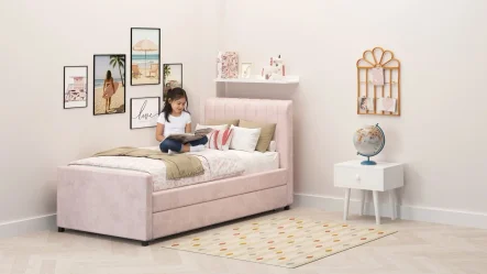 מיטת ילדים מרופדת נועם