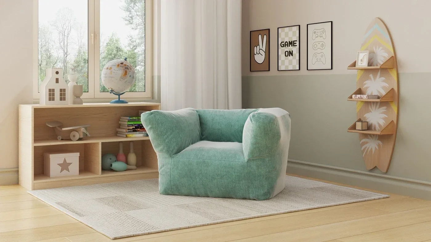 פוף עם ידיות