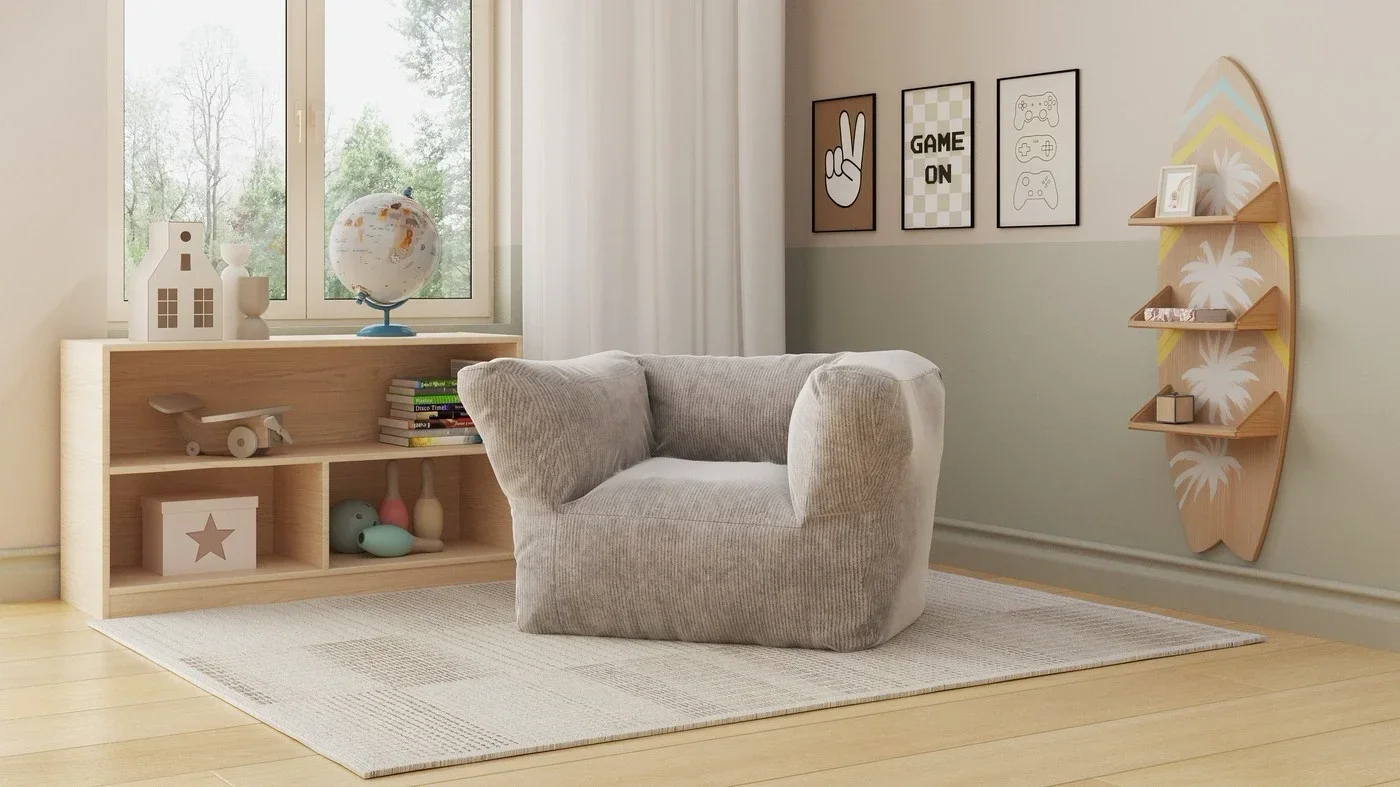 פוף עם ידיות