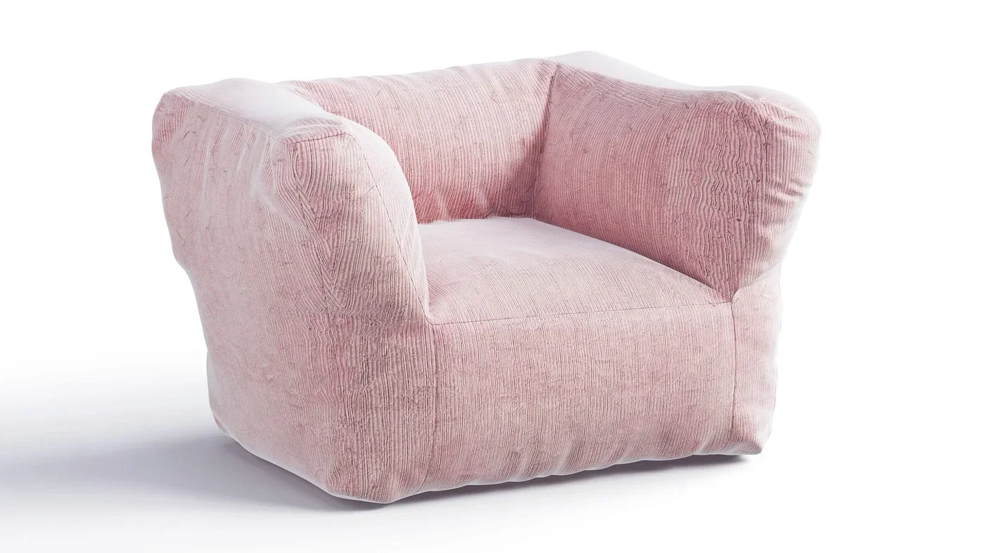 פוף עם ידיות