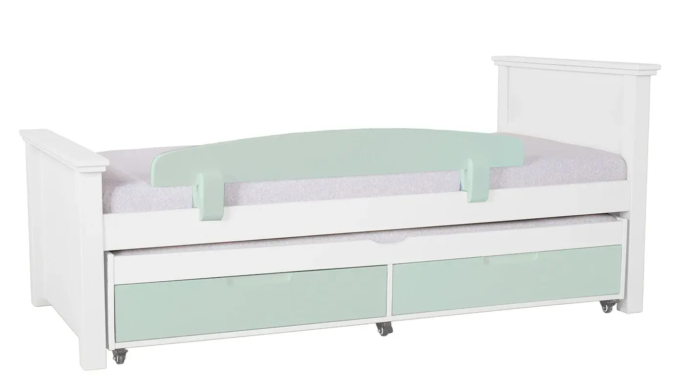 מיטת ילדים אריאל רוחב 90 ס"מ | צבע לבן אטום