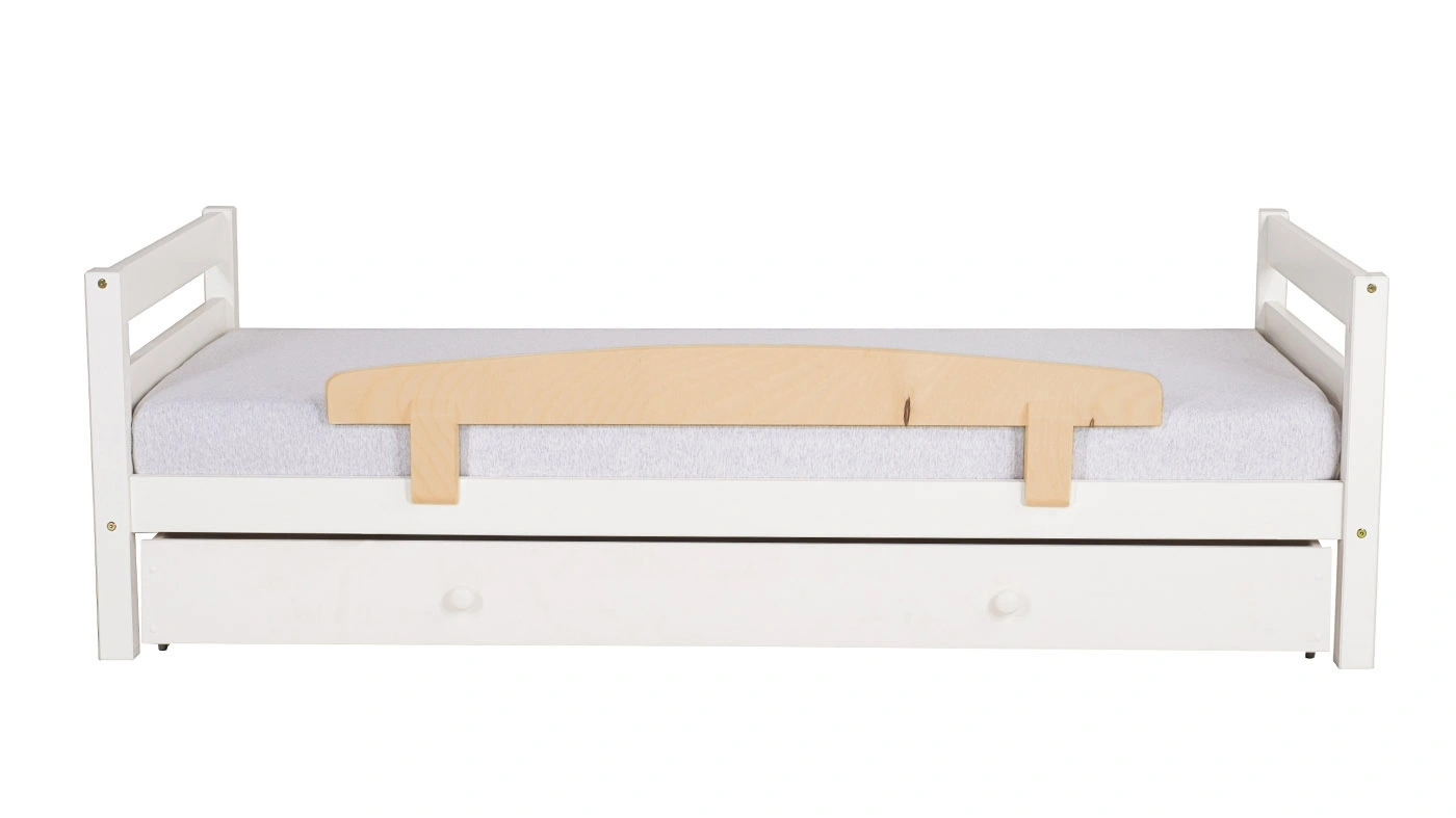 מיטת ילדים מיקה עם ארגז רוחב 80 ס"מ | ללא מעקה אחורי