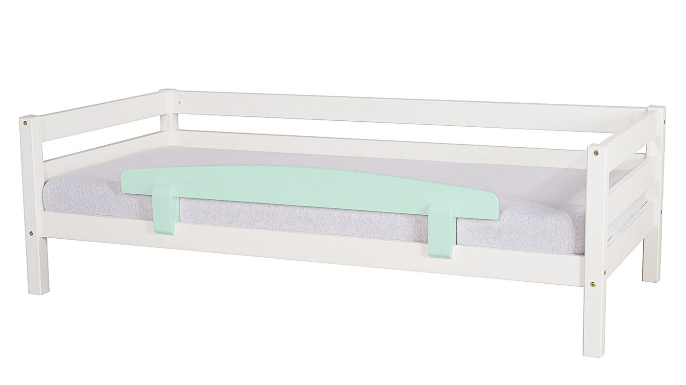 מיטת ילדים מיקה רוחב 90 ס"מ | עם מעקה אחורי