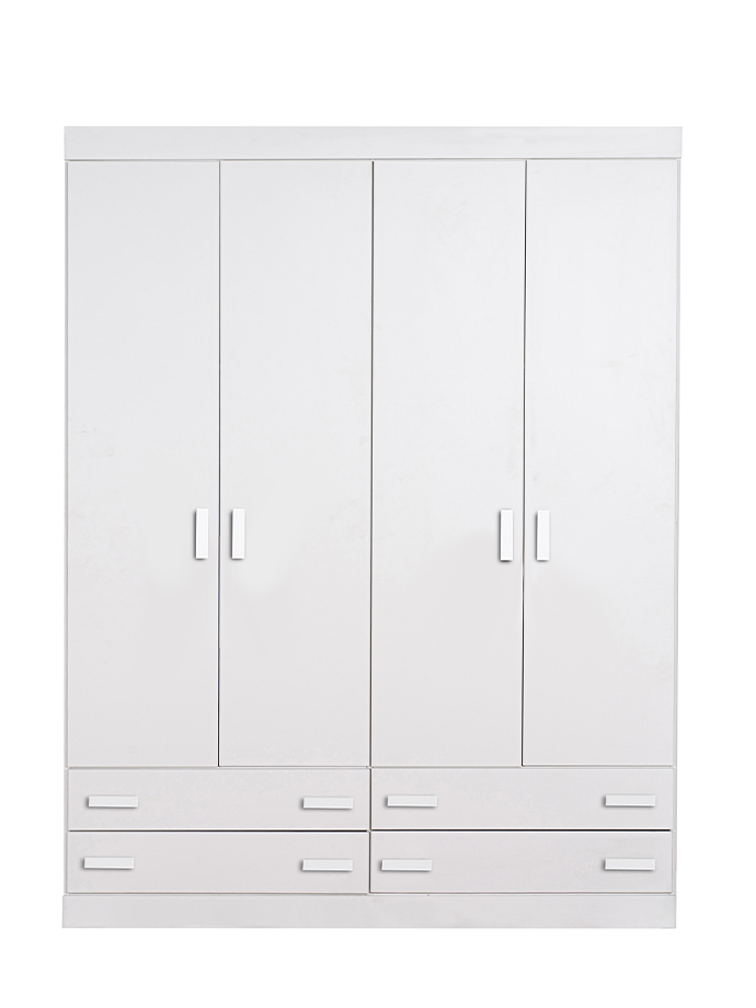 ארון ילדים עומר 4 דלתות | גובה 200 ס"מ