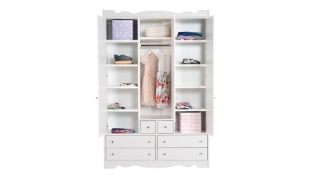 סידור יעיל של ארונות בחדרי ילדים