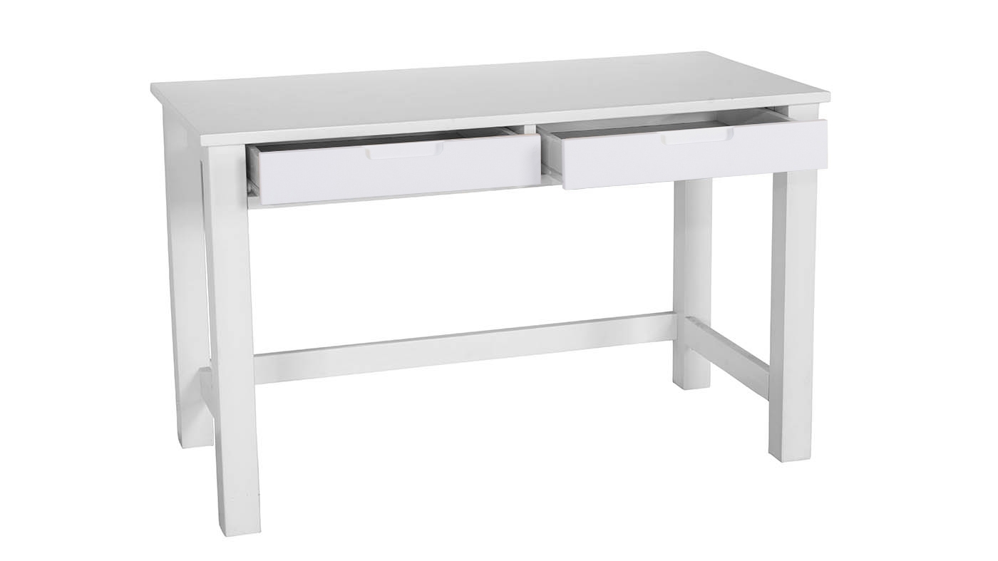 שולחן כתיבה לילדים אופיר צבע לבן אטום