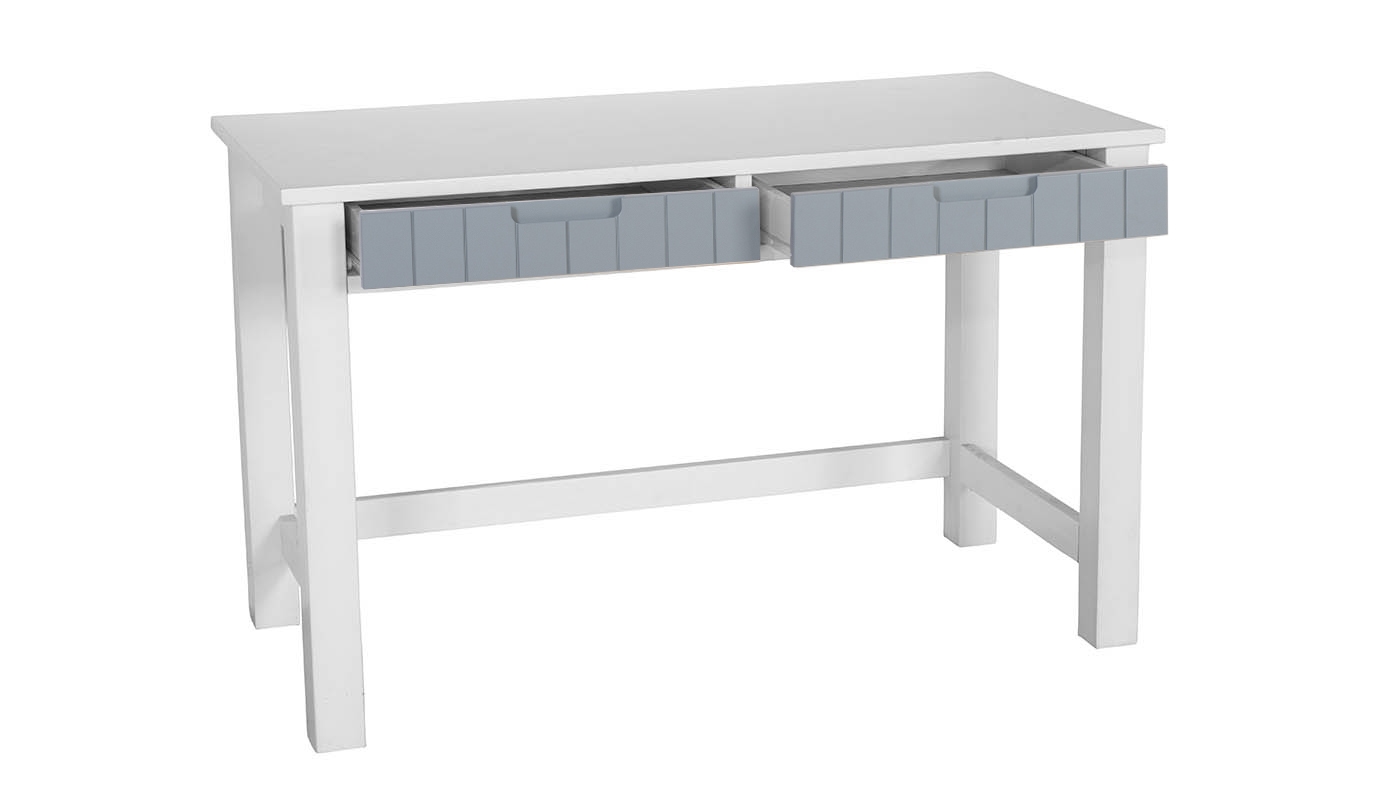 שולחן כתיבה לילדים אופיר צבע לבן אטום