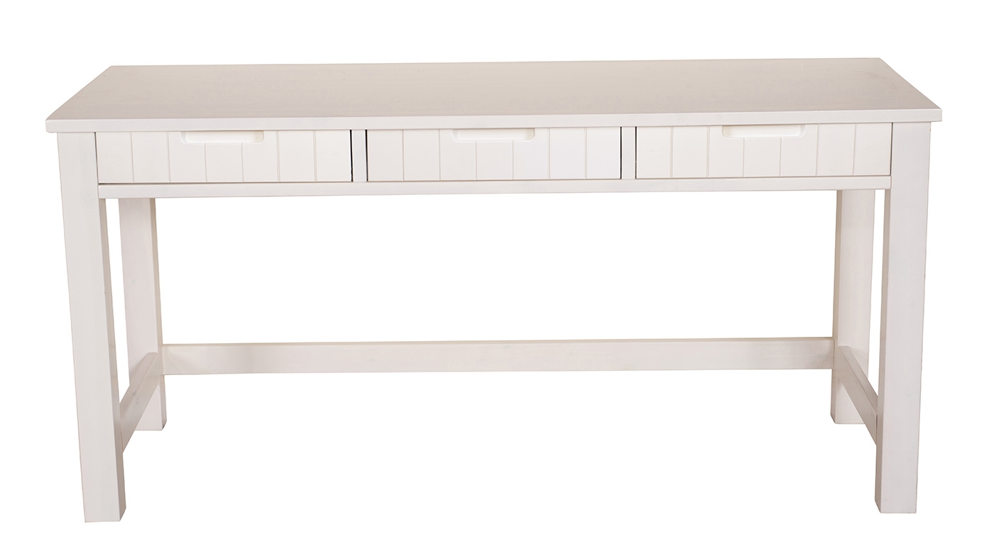 שולחן כתיבה לילדים אופיר כפול | צבע לבן אטום