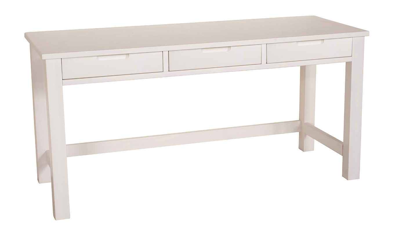 שולחן כתיבה לילדים אופיר כפול | צבע לבן אטום