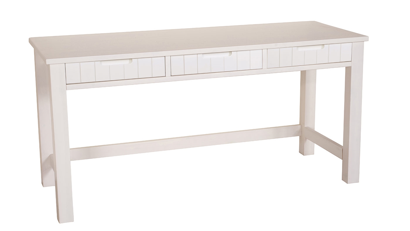 שולחן כתיבה לילדים אופיר כפול | צבע לבן אטום