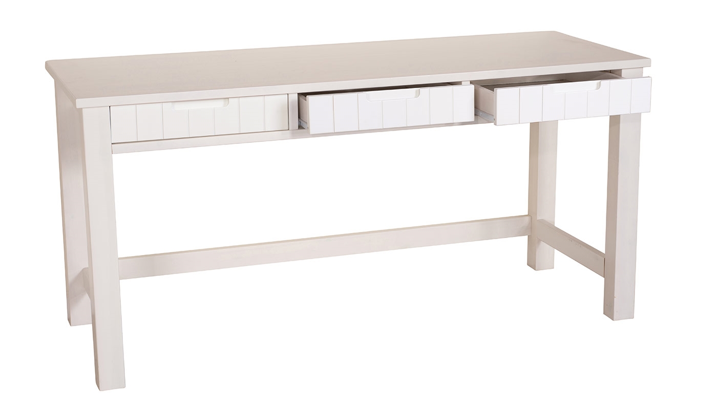 שולחן כתיבה לילדים אופיר כפול | צבע לבן אטום