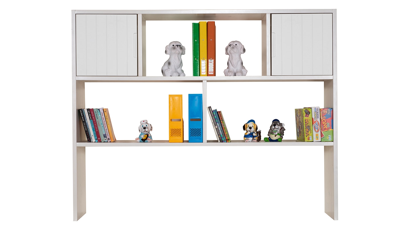 יחידת מדפים אופיר | צבע לבן אטום