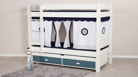 אוהל למיטת קומותיים | עוגנים כחול