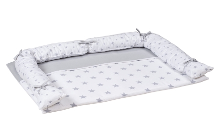 משטח החתלה | כוכבים אפור