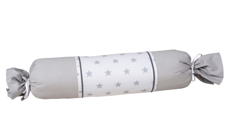 כרית סוכריה | כוכבים אפור