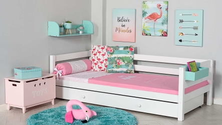 מיטת ילדים מיקה עם ארגז