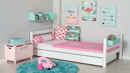 מיטת ילדים מיקה עם ארגז