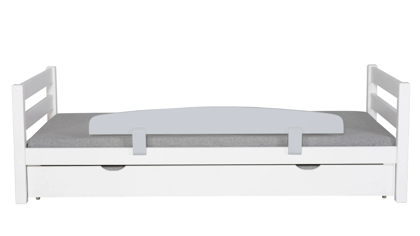 מיטת ילדים מיקה עם מיטת חבר רוחב 80 ס"מ | ללא מעקה אחורי