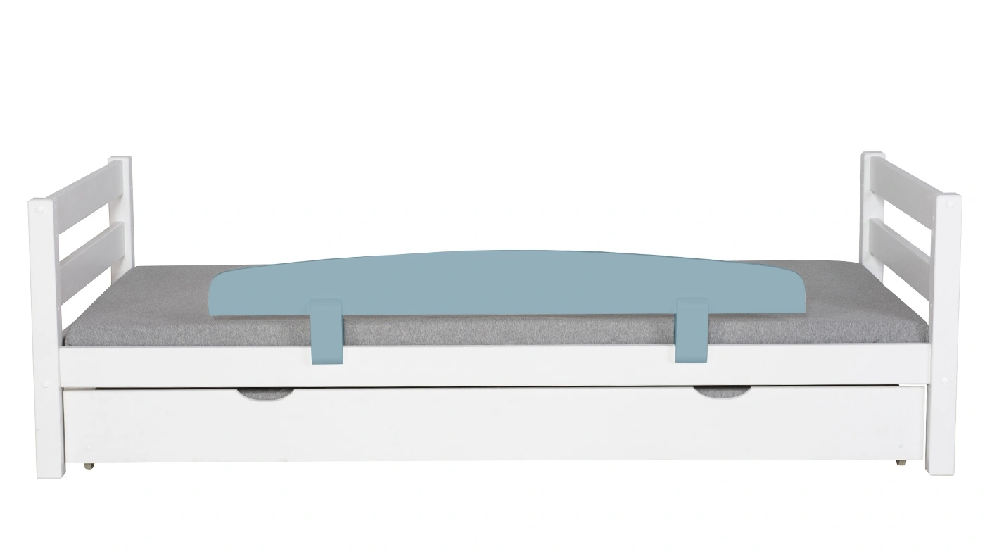 מיטת ילדים מיקה עם מיטת חבר רוחב 80 ס"מ | ללא מעקה אחורי