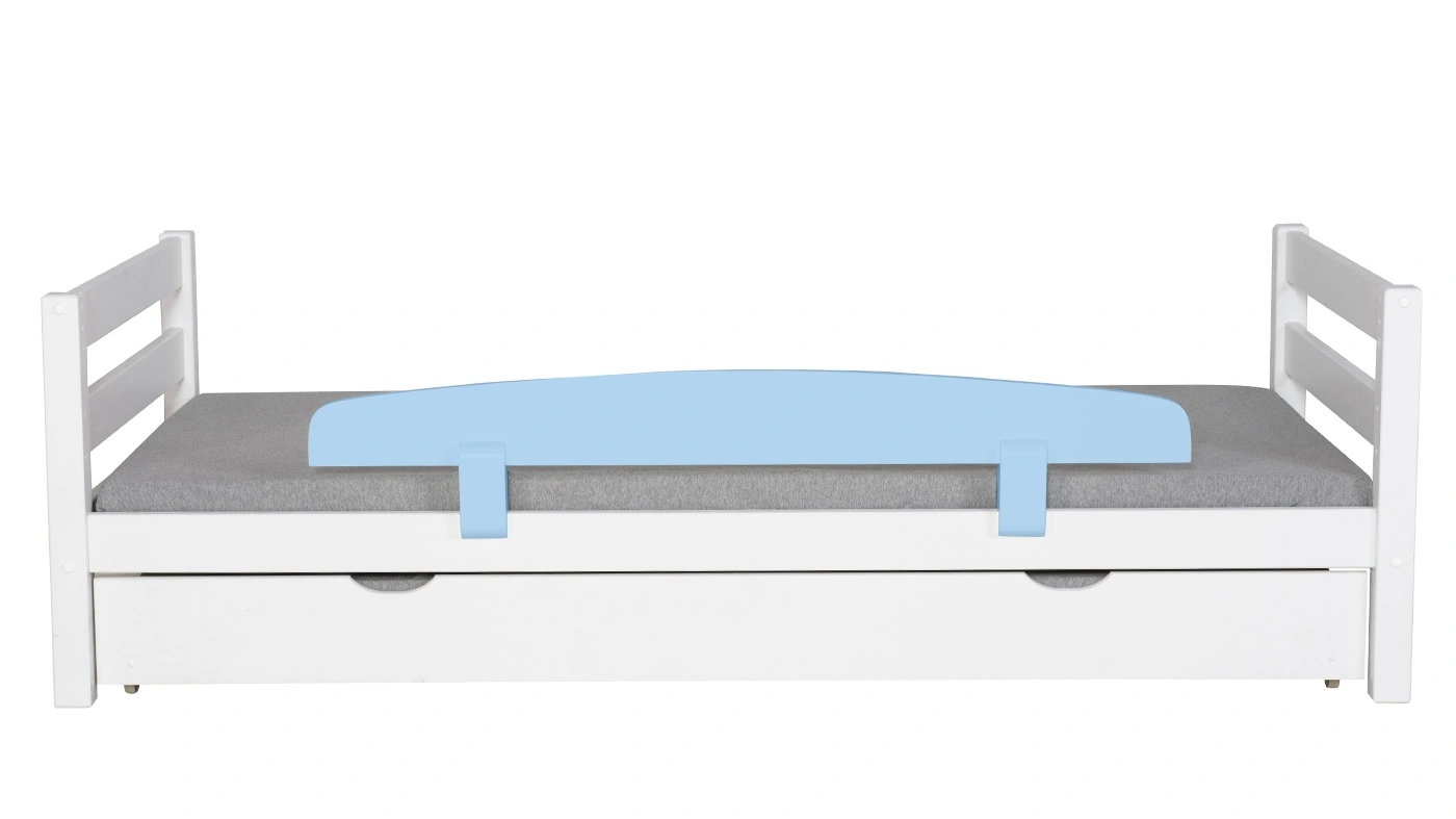 מיטת ילדים מיקה עם מיטת חבר רוחב 80 ס"מ | ללא מעקה אחורי