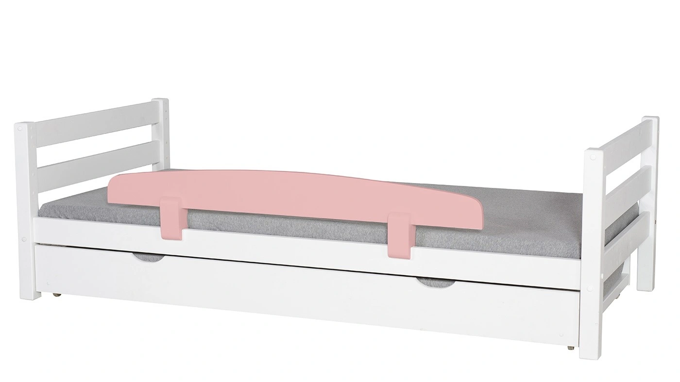 מיטת ילדים מיקה עם מיטת חבר רוחב 80 ס"מ | ללא מעקה אחורי