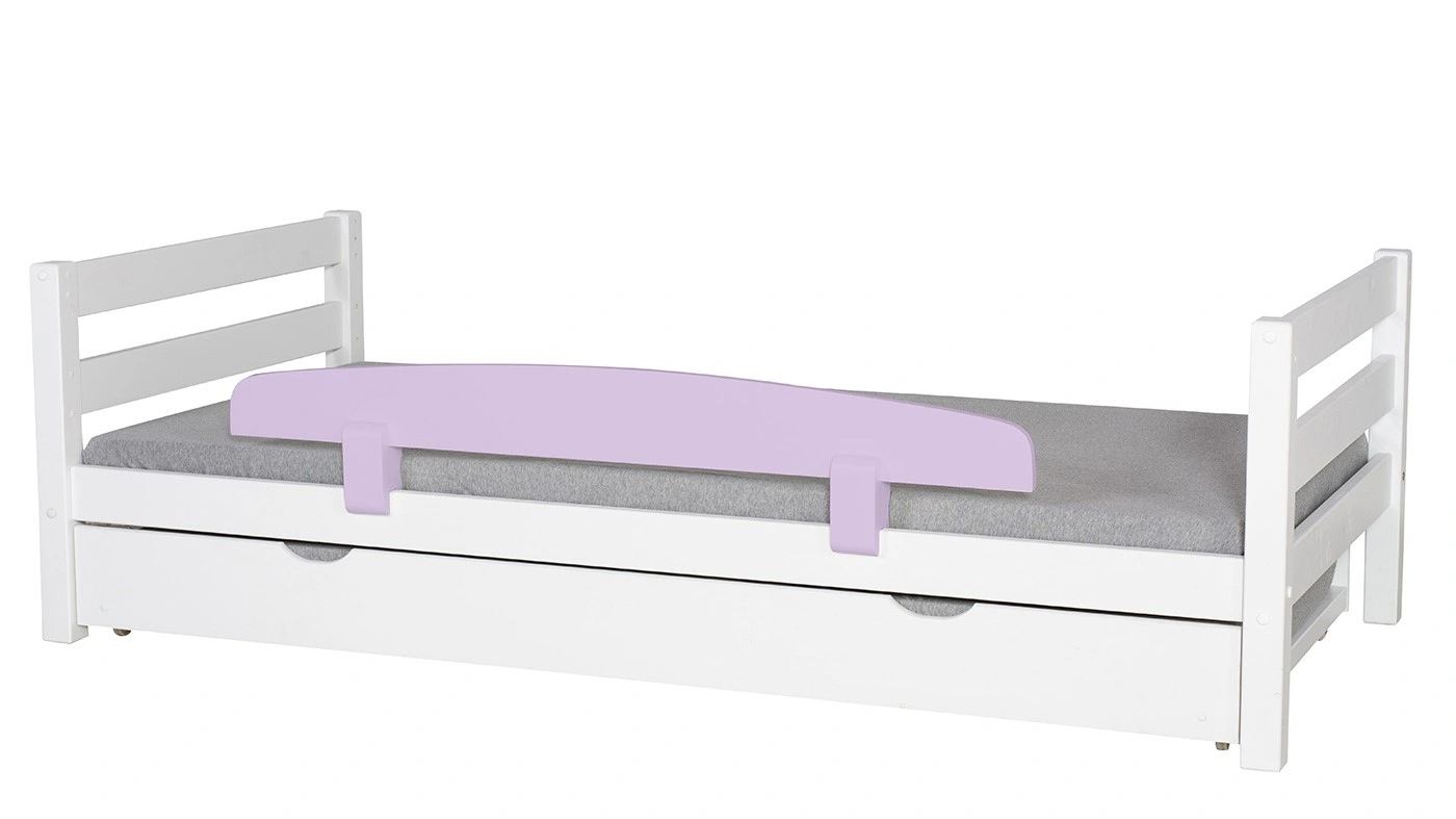 מיטת ילדים מיקה עם מיטת חבר רוחב 80 ס"מ | ללא מעקה אחורי