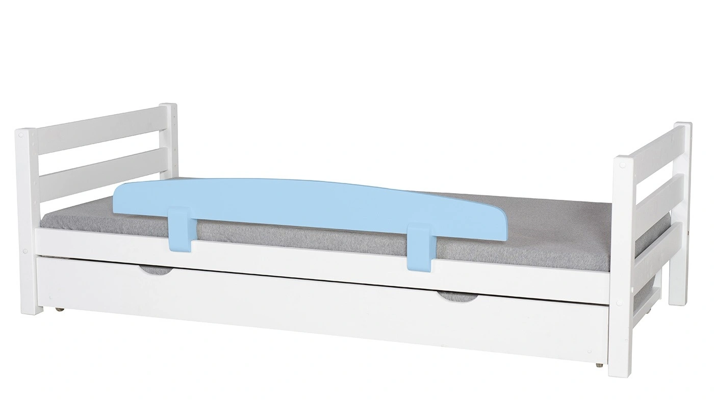 מיטת ילדים מיקה עם מיטת חבר רוחב 80 ס"מ | ללא מעקה אחורי