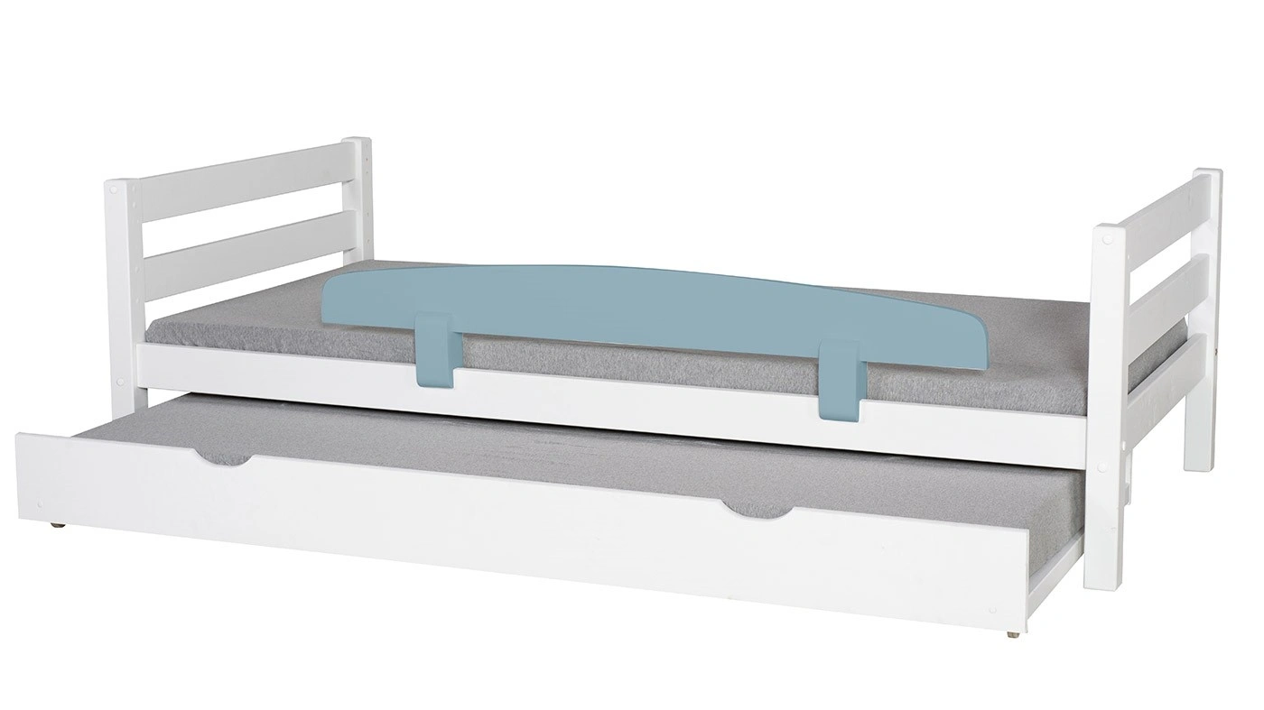 מיטת ילדים מיקה עם מיטת חבר רוחב 80 ס"מ | ללא מעקה אחורי