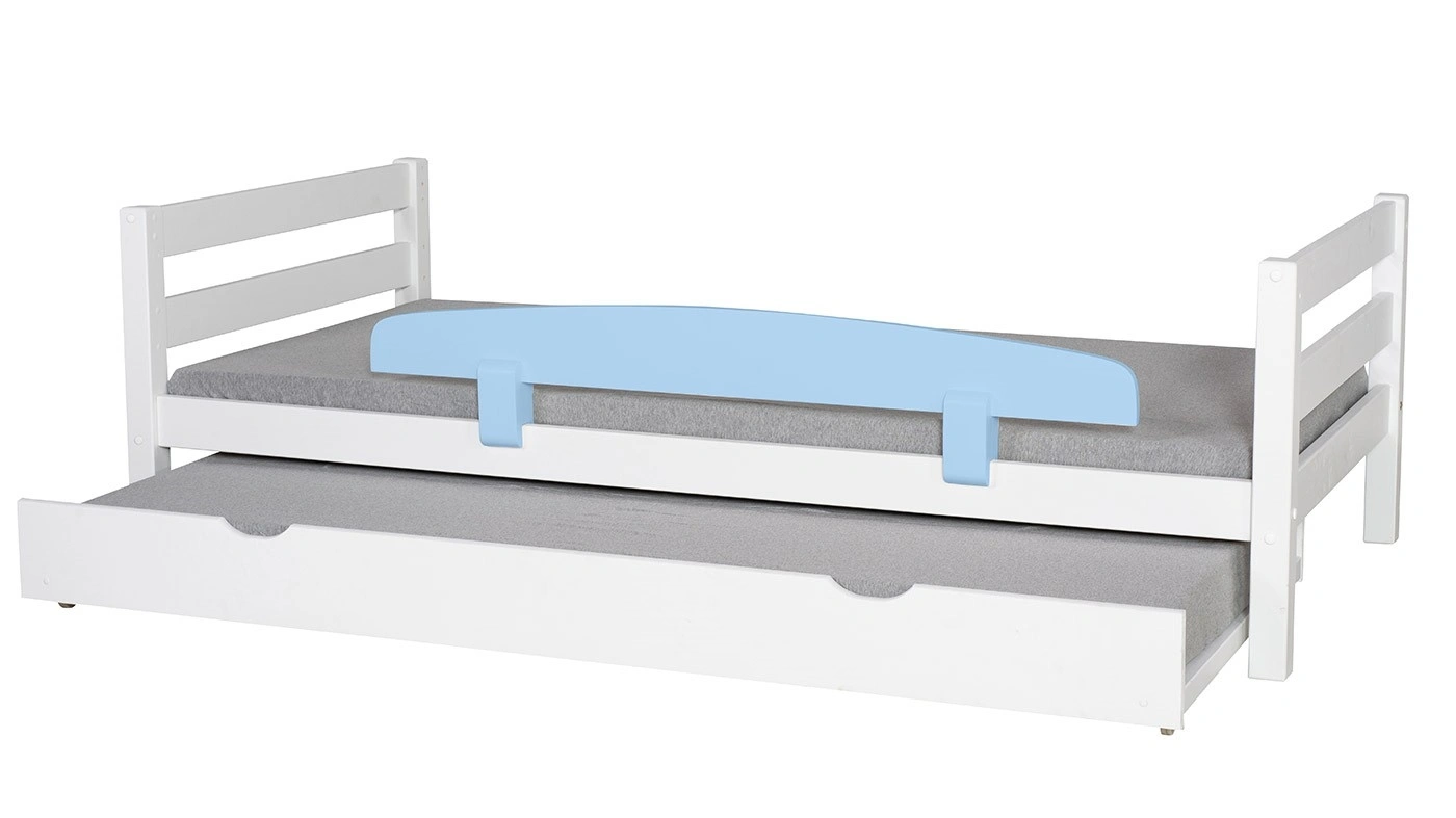 מיטת ילדים מיקה עם מיטת חבר רוחב 80 ס"מ | ללא מעקה אחורי