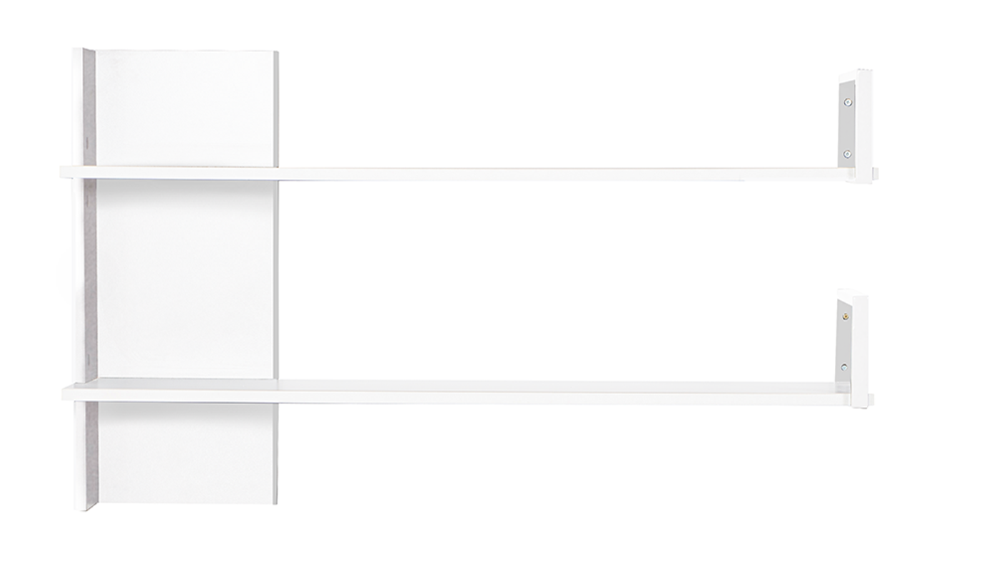 יחידת מדפים דניאל | לבן