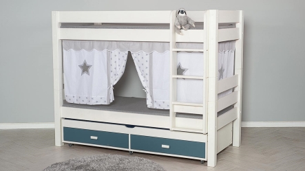 אוהל למיטת קומותיים | כוכבים אפור