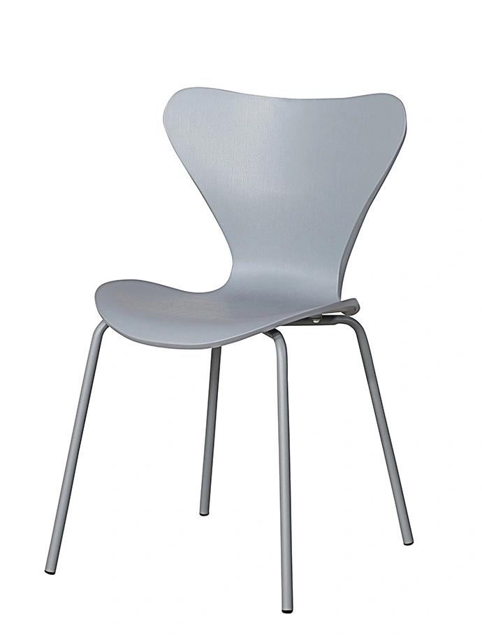כסא פלסטיק טוסקנה בצבע אפור | רגלי מתכת