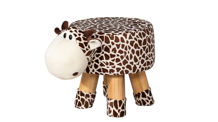 הדום | ג'ירפה צבע חום לבן