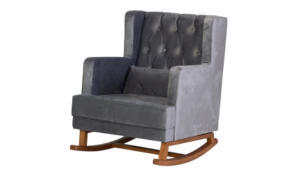 כורסת הנקה נדנדה CALMO | צבע אפור