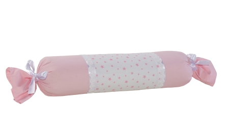 כרית סוכריה | כוכבים ורוד