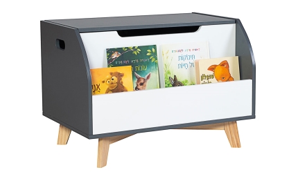 ארגז צעצועים וספרים כרמל