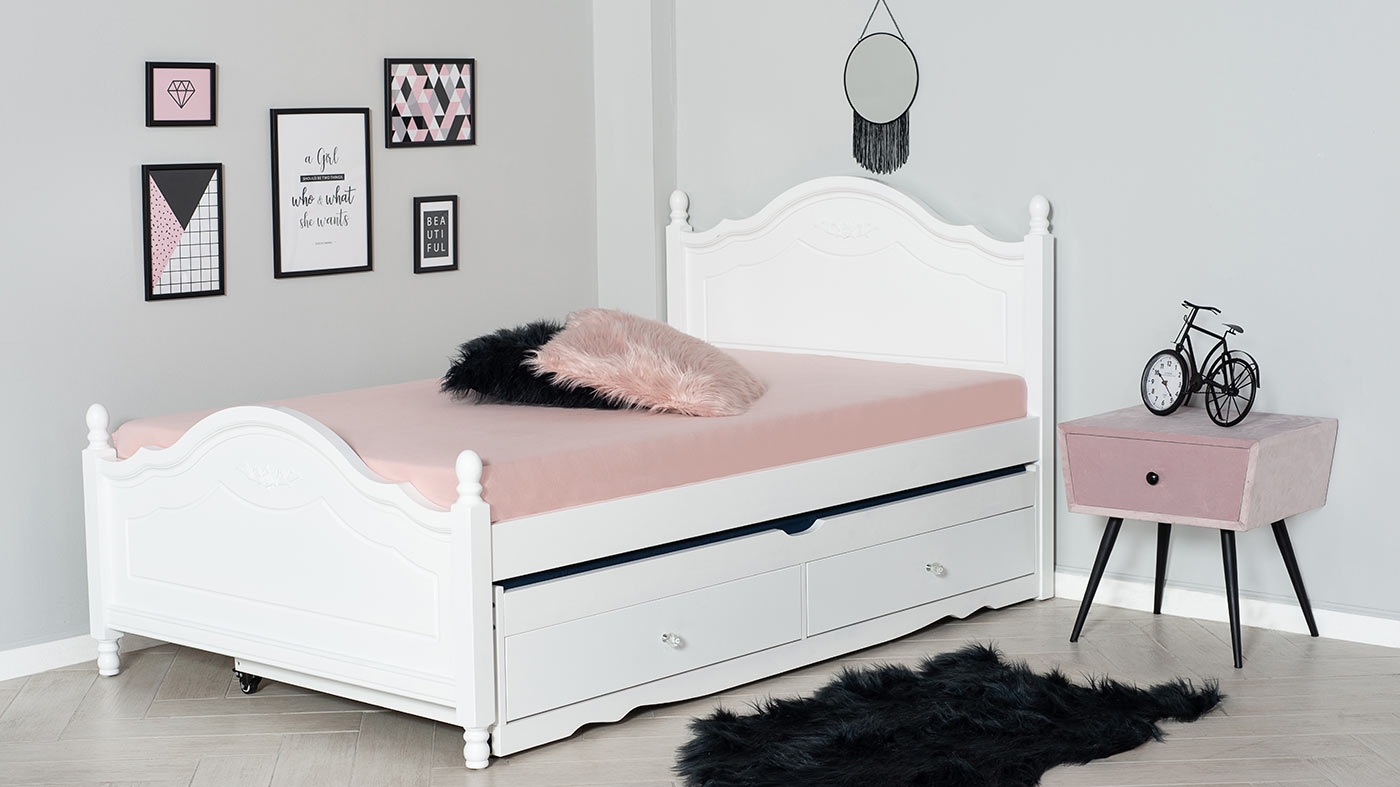 מיטת נויה וחצי | כולל מיטת חבר ומגירות